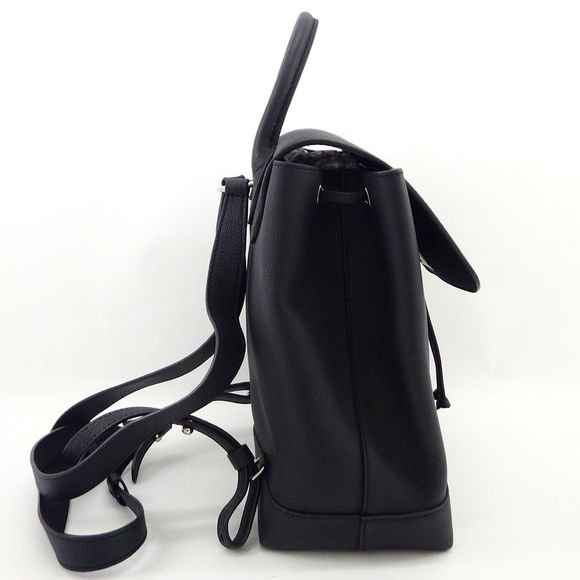 Louis Vuitton LockMe Backpack Taurillon Leather LV Logo Twist Lock Black - Picture 2 of 13